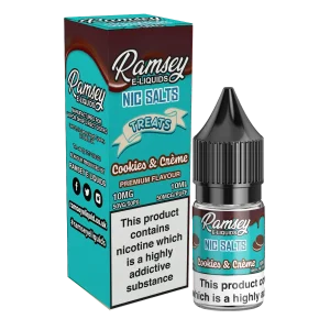 Ramsey E-Liquids Treats Cookies & Creme 10ml Nic Salt