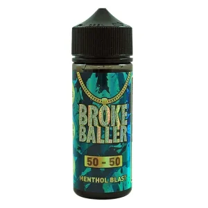 Broke Baller Menthol Blast 80ml Shortfill