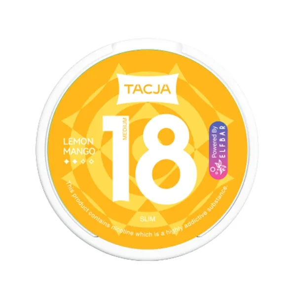 Elf Bar TACJA Nicotine Pouches Lemon Mango - Image 2