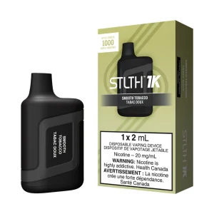 Smooth Tobacco STLTH 1K – Disposable Vape