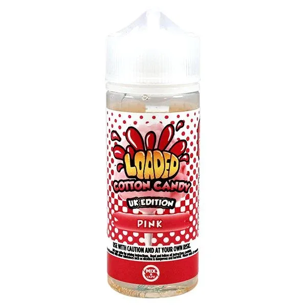 Loaded Pink Cotton Candy 100ml Shortfill