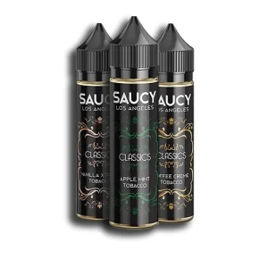 3PACK BUNDLE by Saucy Classics 180ml (3x60ml) - Ejuice Store