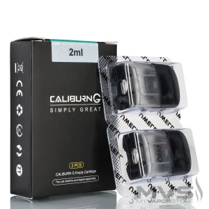 Uwell Caliburn G Empty Pod Cartridge - Pack of 2