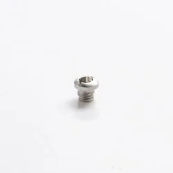 SXK Replacement Air Closed Screw Insert Plug for Flash e-Vapor V4.5 / V4.5S+ RTA - Silver, 3.3 x 3.8mm (1 PC)