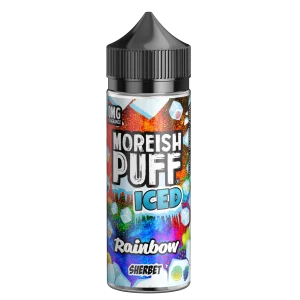 Moreish Puff Iced Rainbow Sherbet 100ml Shortfill