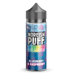 Moreish Puff Fruits Blueberry & Raspberry 100ml Shortfill