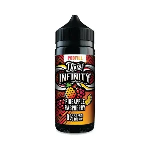 Doozy Vape Infinity 70/30 Pineapple Raspberry 0mg 100ml Shortfill