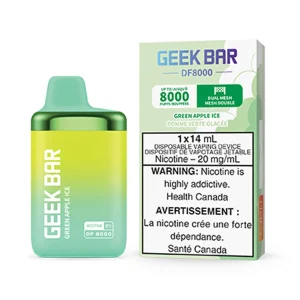 Green Apple Ice Geek Bar DF8000 – Disposable Vape