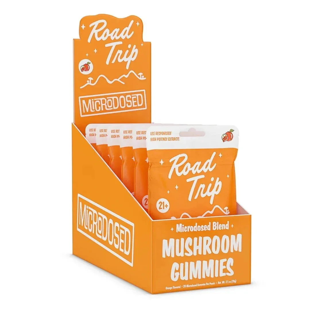 Road Trip – MICRODOSED Gummies + Functional Mushrooms - Image 2