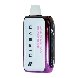 Sour Grape Cotton Candy Rifbar Turbo-X 25k