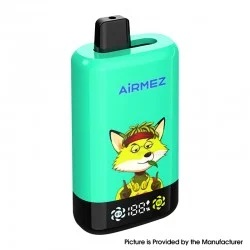 [Ships from EU-1 Warehouse] Airmez FOX 2 IN 1 Pro 80K Disposable Kit - Blue Razz Lemonade & Watermelon Bubblegum, 650mAh, 30ml