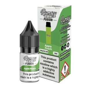 Ramsey Bar Fusion Apple Peach 10ml Nic Salt