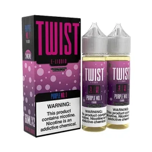Twist E-Liquid Purple No.1 2x 60ml (120ml) Vape Juice – Twist E-Liquids