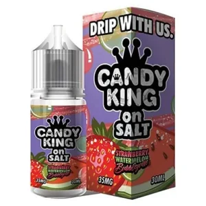 Strawberry Watermelon Bubblegum by Candy King on Salt 30mL