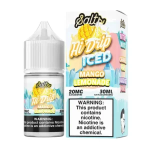 Hi Drip Salts Iced Mango Lemonade 30ml E-Juice