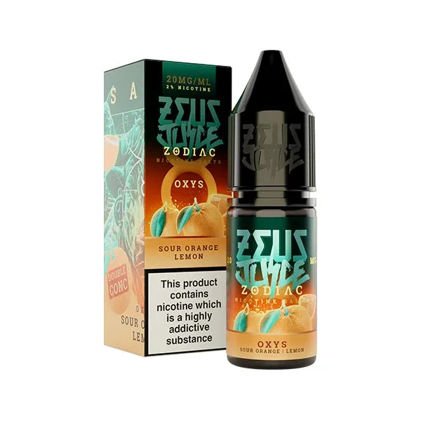 Zeus Juice Zodiac Oxys 10ml Nic Salt