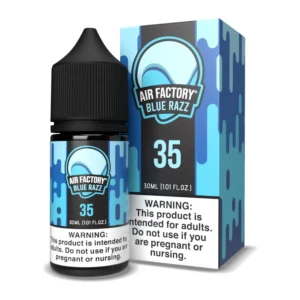 Air Factory Blue Razz Nixodine Salt 30ml E-Juice