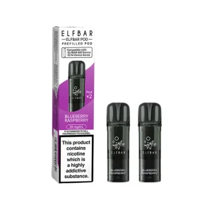 Elf Bar 600 Blueberry Raspberry Prefilled Pods