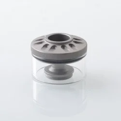 Authentic Ambition Mods Replacement 2.0ml Nano Tank Kit for Bi2hop MTL RTA 2.0ml / 4.0ml - Gun Metal