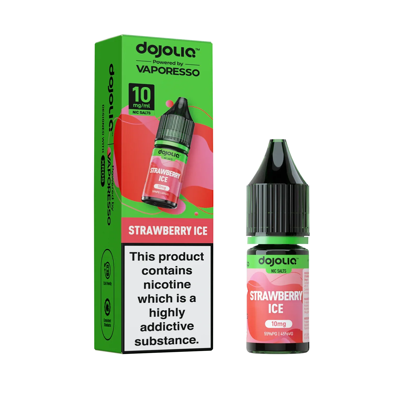 Vaporesso DojoLIQ Strawberry Ice 10ml Nic Salt