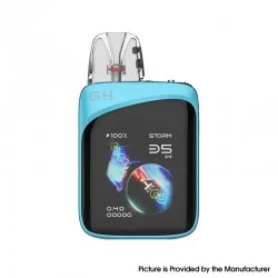 [Ships from Bonded Warehouse] Authentic Uwell Caliburn G4 Pro Koko 35W Pod System Kit - Glass Blue, 2000mAh, 3ml, 0.4 / 0.6ohm