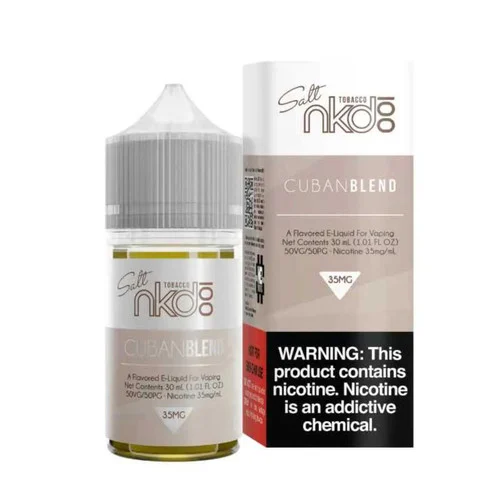 Naked 100 Salt Cuban Blend 30ml E-Juice - Image 2