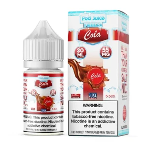 Pod Juice Salt Cola Freeze Tobacco Free Nicotine E-Juice 30ml