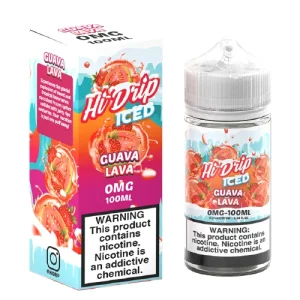 Hi-Drip Guava Lava ICED 100ml Vape Juice | Only $9.95