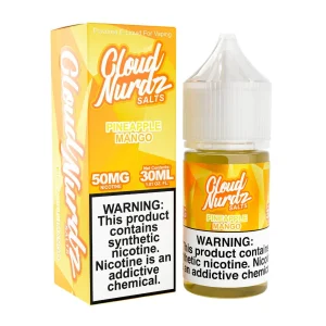 Cloud Nurdz Salts Pineapple Mango Synthetic Nicotine 30ml E-Juice