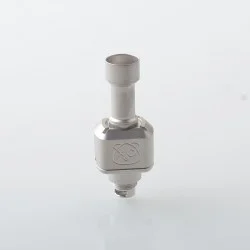 Wick'D XO Style RBA Bridge for BB / Billet / Boro Mod - Silver, 5 PCS Air Pin 1.0 / 2.5 / 3.0 / 3.5 / 4.0mm