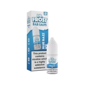 Dr Frost Bar Salts Blue Razz Ice 10ml Nic Salt