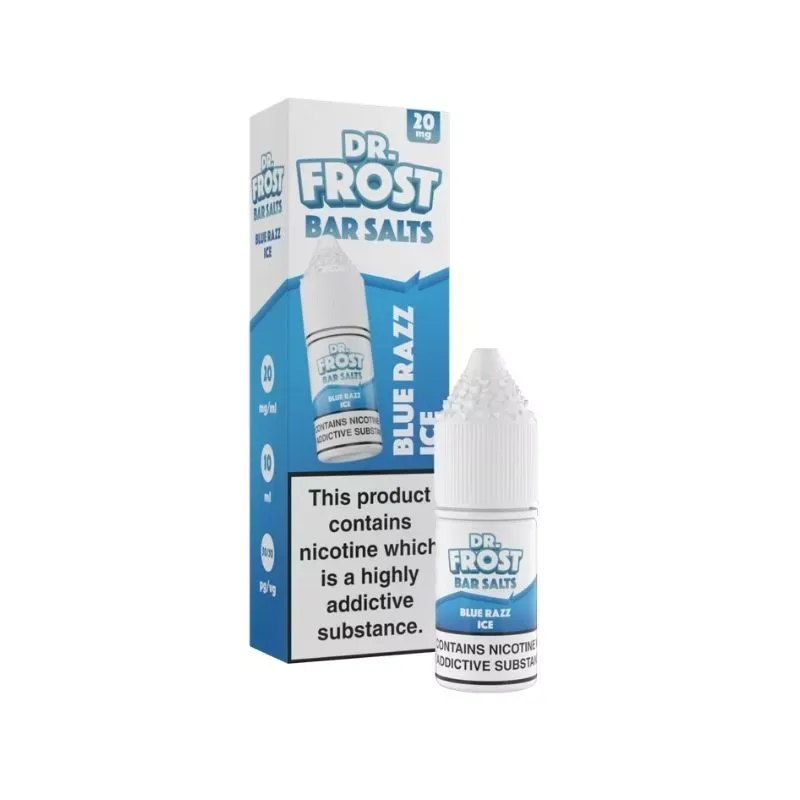 Dr Frost Bar Salts Blue Razz Ice 10ml Nic Salt