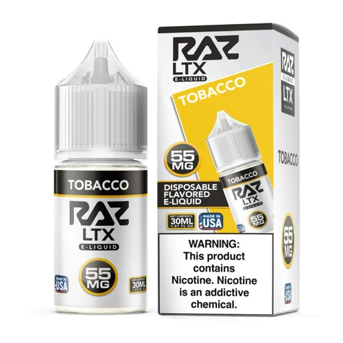 Pod Juice X Raz LTX Tobacco Tobacco Free Nicotine 30ml Salt E-Juice - Image 2