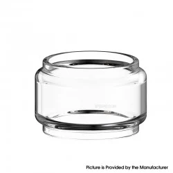 Authentic Thunder Cloud Blaze Solo 2 RTA Replacement Bubbe Glass Tank Tube - Transparent, 5.5ml