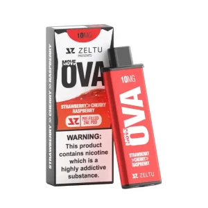 Zeltu X3 Move Ova Strawberry Cherry Raspberry Prefilled Pod