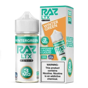 Pod Juice X Raz LTX Wintergreen Tobacco Free Nicotine 100ML E-Juice