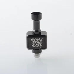 YFTK Wick'd Reviv'D Style RBA Bridge for Billet / BB / Boro - Black, 7 PCS Air Pin 1.2 / 2.0 / 2.5 / 3.0 / 3.5 / 4.0 / 4.5mm