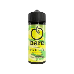 Bare Fruits Sour Apple 100ml Shortfill E-liquid