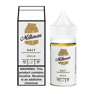 Gold by The Milkman Salt 30ml - Ejuice Store