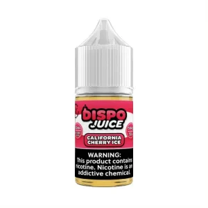 Dispo Juice – California Cherry Ice – 30mL