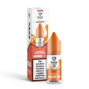 Crystal Clear Pineapple Peach Mango 10ml Nic Salt