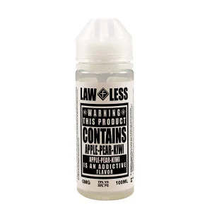 Law Less Apple Pear Kiwi 100ml Shortfill