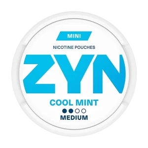 Cool Mint Mini ZYN Nicotine Pouches