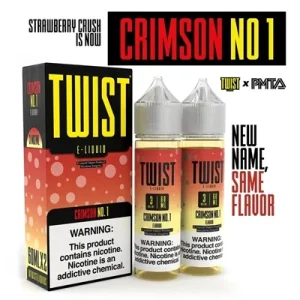 Crimson No.1 (Strawberry Crush Lemonade) by Twist 120mL