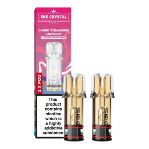 Cherry Strawberry Raspberry SKE Crystal Plus Pods