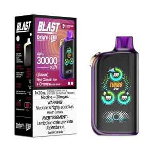 Red Classic Ice Cherry Fusion Drip’n by Envi Fasta Blast 30K – Disposable Vape