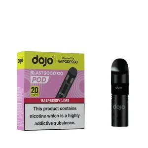 Vaporesso Dojo Blast 2000 Go Raspberry Lime Prefilled Pods