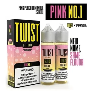 Pink No. 1 (Pink Punch Lemonade) by Twist 120mL