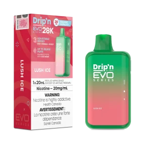 Lush Ice Drip’n by Envi EVO Series 28K – Disposable Vape
