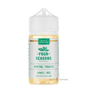 Four Seasons – Menthol Tobacco 60mL